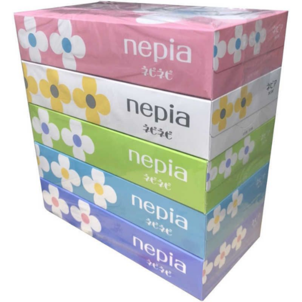  Set 5 hộp giấy ăn 150 tờ Nepia 