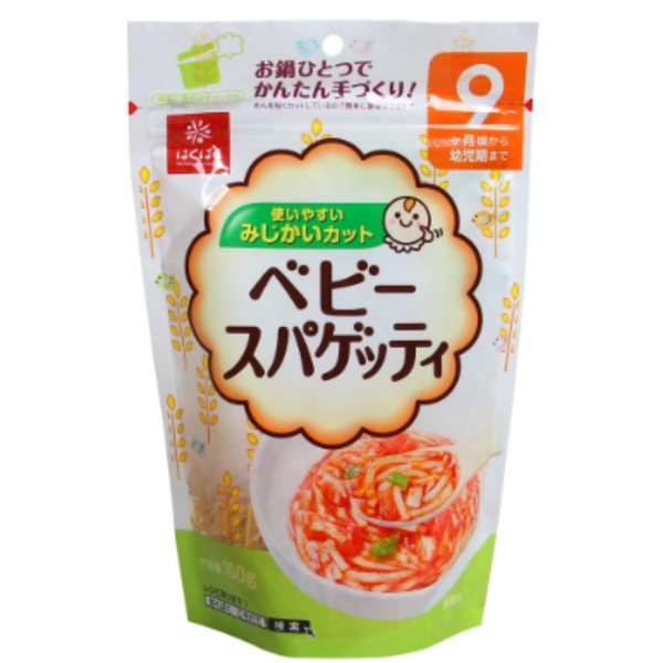  Mì ăn dặm Hakubaku Spaghetti 100g 