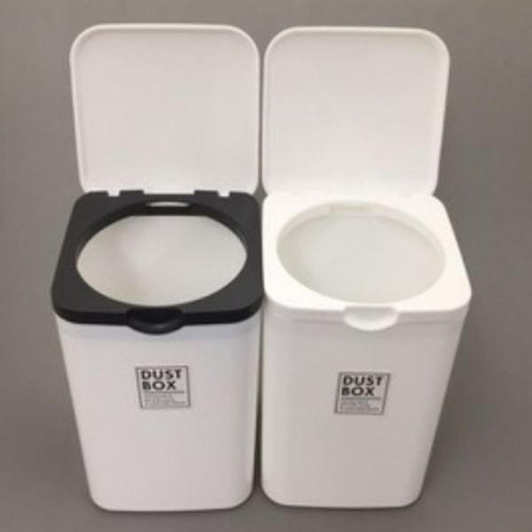  Thùng đựng rác nhà vệ sinh, chất liệu nhựa, KT10.9x10.9x18 