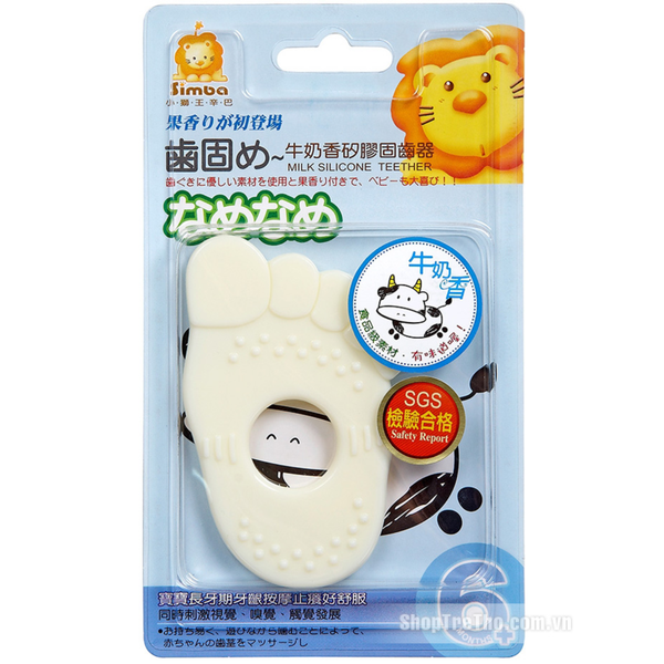  Ngậm nướu hương sữa Simba - bàn chân 
