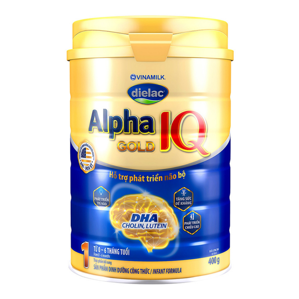  Sữa bột Dielac Alpha Gold số 1 400g (sữa non) 