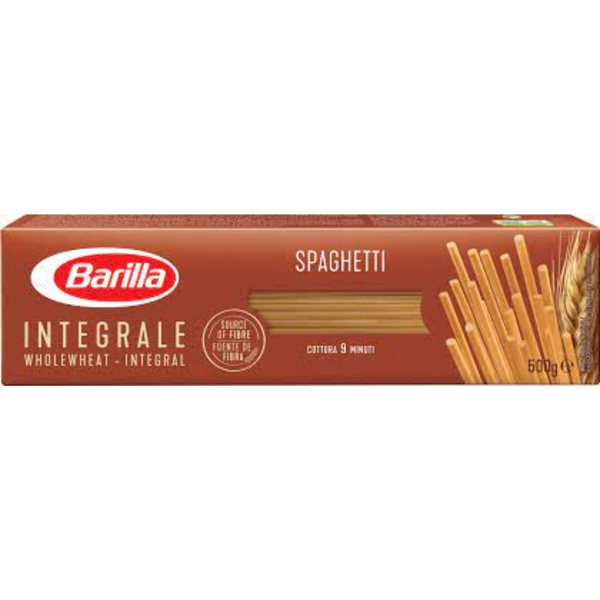  Mỳ Ý Barilla nguyên cám(sợi ống dài Spaghetti) 500g 