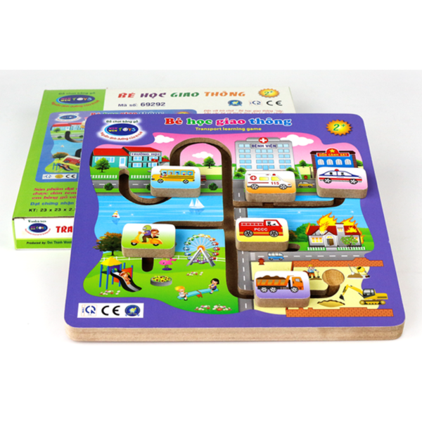  Đồ chơi bé học giao thông Winwin Toys 