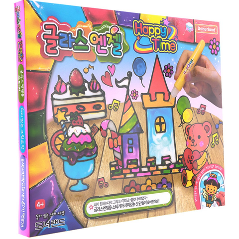  Đồ chơi sơn màu nghệ thuật Donerland 12M 240ml+bộ d.cụ GM13031 