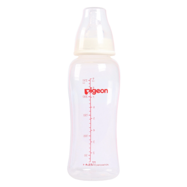  Bình sữa Pigeon Streamline nhựa PP cổ hẹp 250ml 