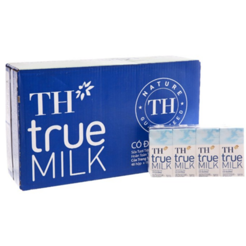  Sữa tươi tiệt trùng có đường TH true MILK 180ml 