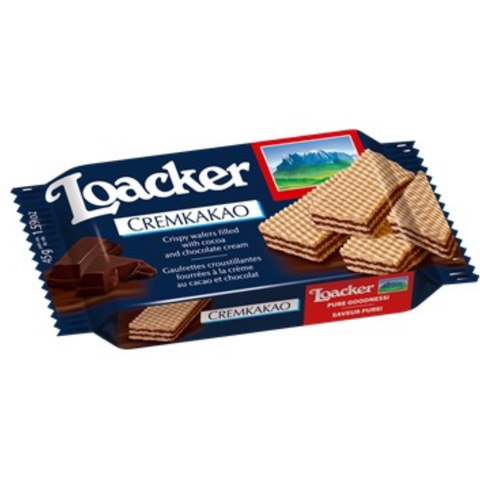  Bánh xốp classic kem chocolate Loacker 45g 