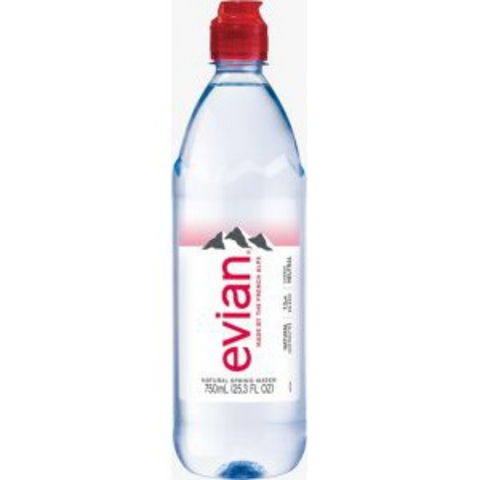  Nước khoáng thiên nhiên không ga Evian 750ml 