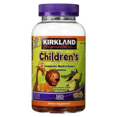  Kẹo dẻo Kirkland dành cho bé biếng ăn, thiếu chất 160 viên 