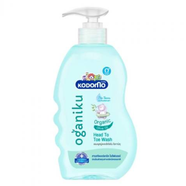  Dầu tắm gội cho bé Kodomo Oganiku  400ml 