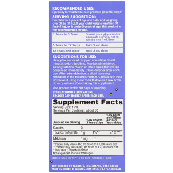  Siro Giúp Bé Ngủ Ngon 30ml 