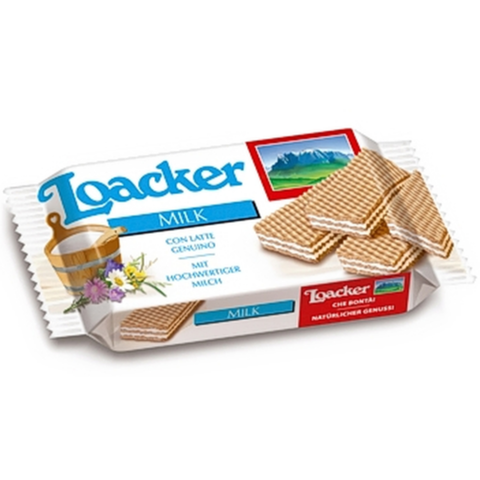  Bánh xốp classic kem sữa Loacker 45g 