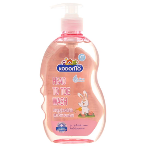  Dầu tắm gội Kodomo Pink Hanabaki 400ml 