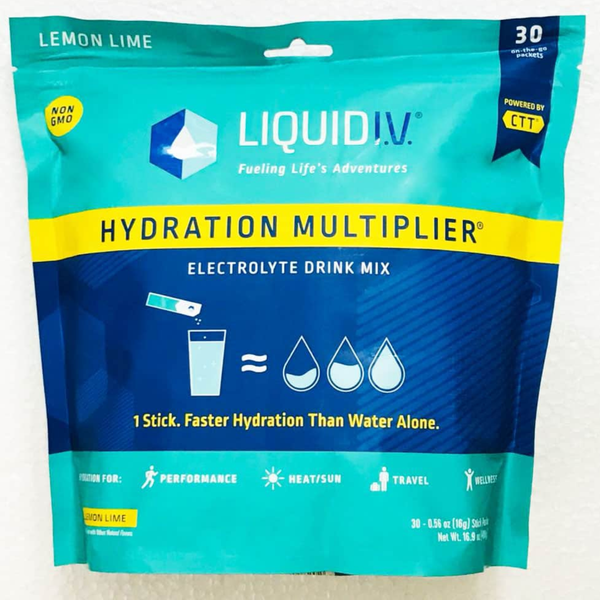 Bột điện giải vị chanh tây Liquid I.V. Energy Multiplier 