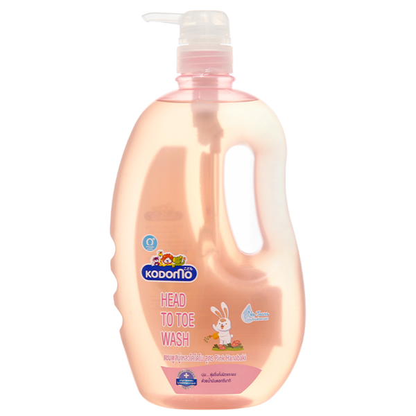  Dầu tắm gội Kodomo Pink Hanabaki 800ml 