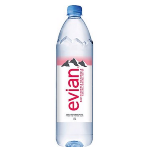  Nước khoáng thiên nhiên không ga Evian 1,5 Lít 