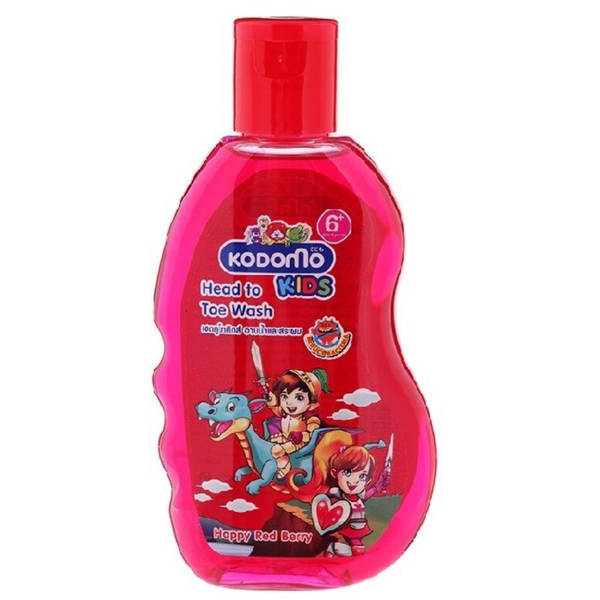  Dầu tắm gội Kodomo Happy Red Berry 200ml 