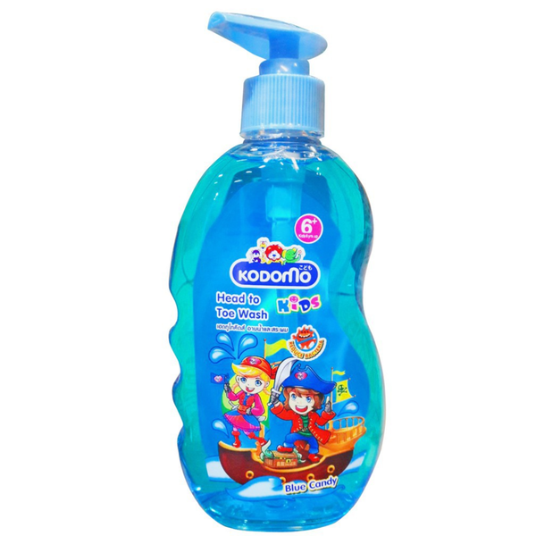  Dầu tắm gội Kodomo hương Blue Candy 6+ 400ml 