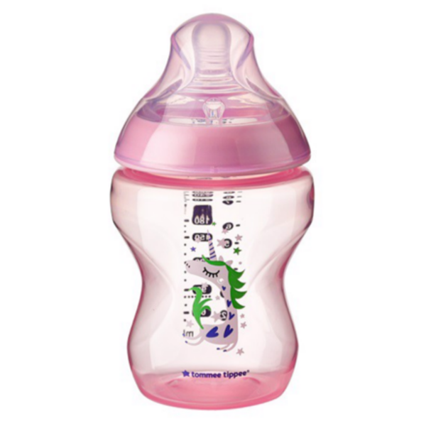  Bình sữa tự nhiên Tommee Tippee  260ml Hồng -  422571 