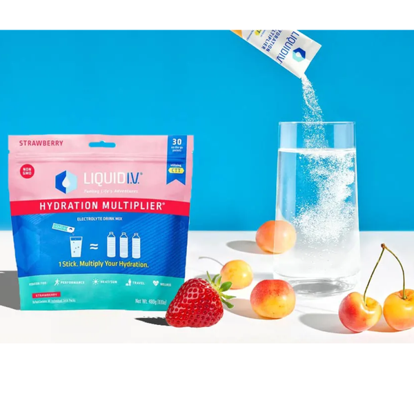  Bột điện giải vị dâu Liquid I.V. Energy Multiplier 