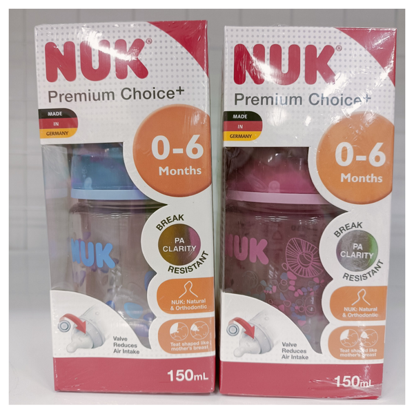  Bình sữa NUK PA 150ml núm ti Silicone S1 -M 
