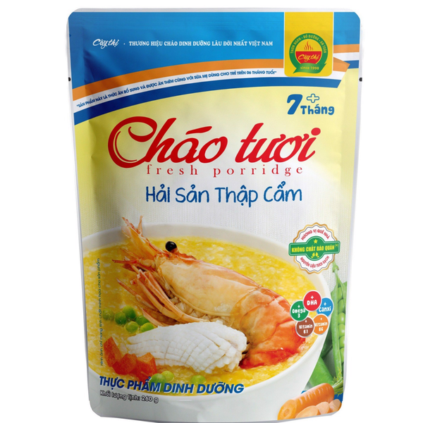  Cháo tươi Cây Thị hải sản thập cẩm 260g 