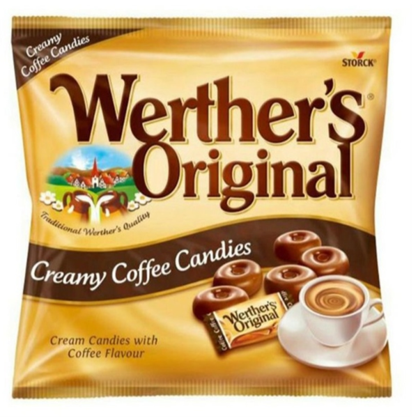  KẸO CARAMEN KEM CÀ PHÊ HIỆU WERTHERS ORIGINAL 80G 