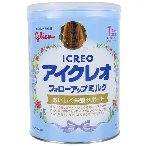  Sữa Glico Icreo số 1 820g ( Từ 1 - 3 tuổi ) 