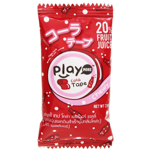  Kẹo dẻo cuộn Playmore vị cola 21g 