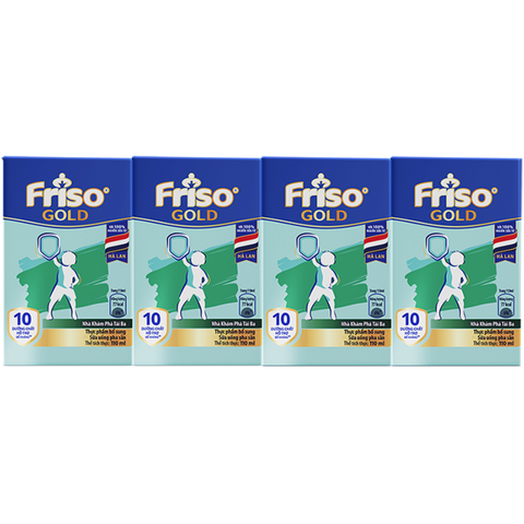  Sữa bột pha sẵn Friso Gold vani 110ml 