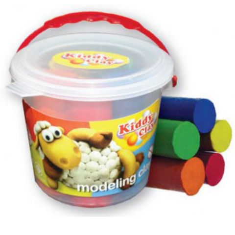  Đất nặn Kiddy Clay 5 màu 400g BK-400-5 