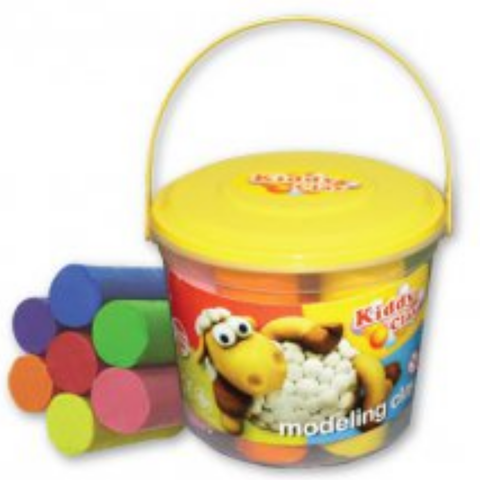  Đất nặn 7 màu 500g Kiddy Clay CBK5007 