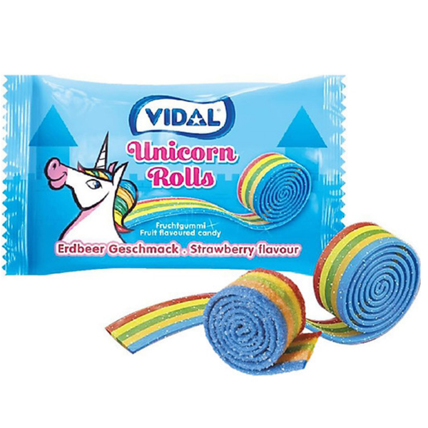  Kẹo cuộn Unicorn Vidal 19g 