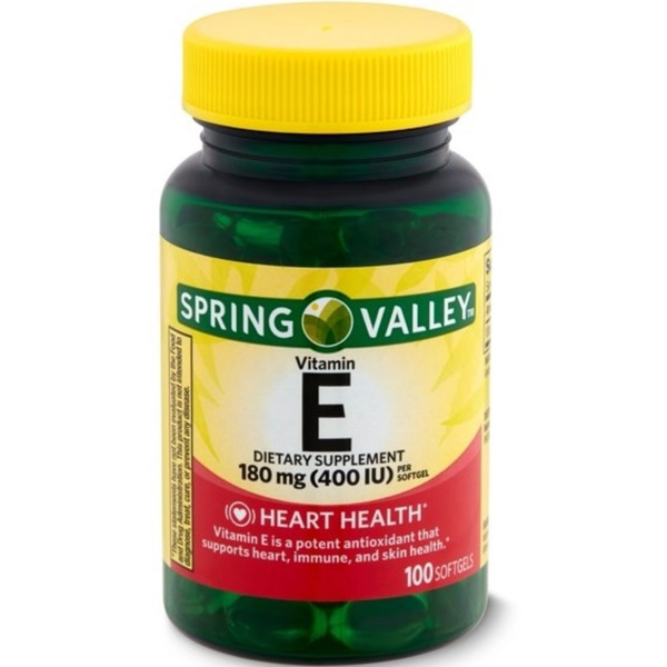  Vitamin E Spring Valley 100 viên 