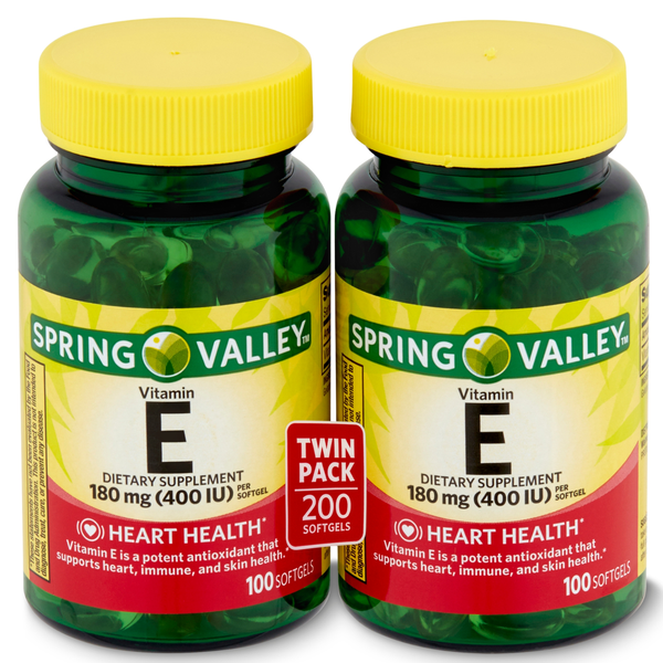  Vitamin E Spring Valley 100 viên 