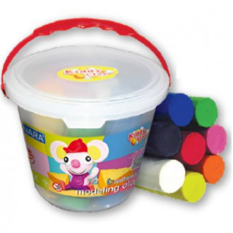  Đất nặn 8 màu Kiddy Clay 700g BK-700-8 