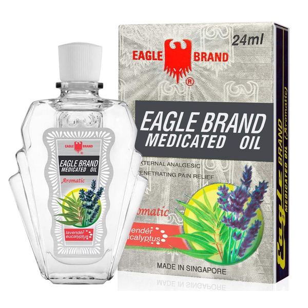 Dầu gió trắng Con Ó Eagle Brand của Mỹ 