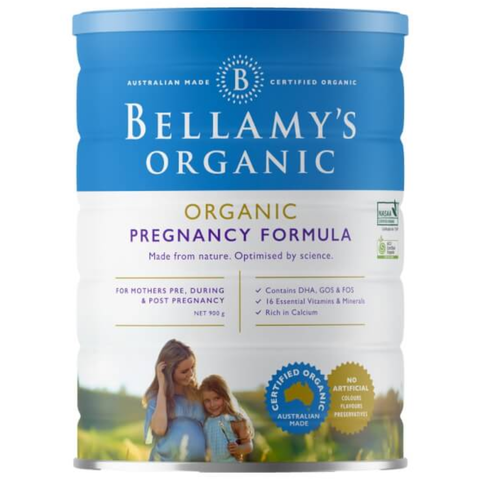  Sữa bột Bellamy's Organic cho mẹ mang thai & cho con bú 900g 