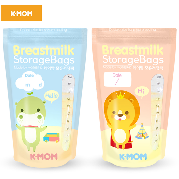  Túi trữ sữa K-mom Hàn Quốc 200ml (20c) 