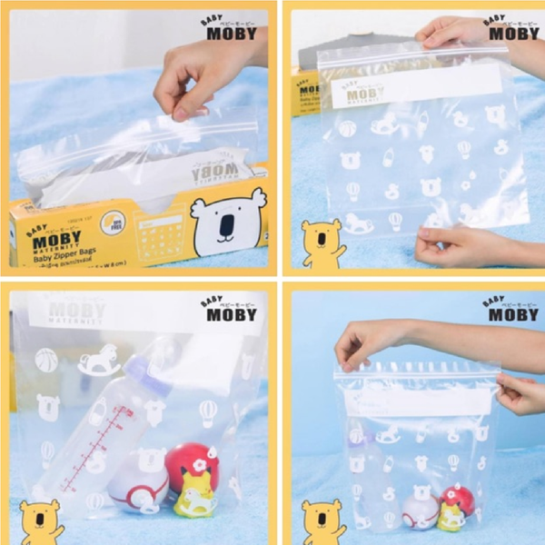  Túi zip Moby đa năng ( 24 túi ) 