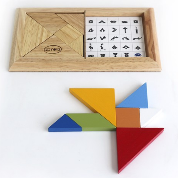  Đồ chơi xếp hình Tangram đôi Winwin Toys 