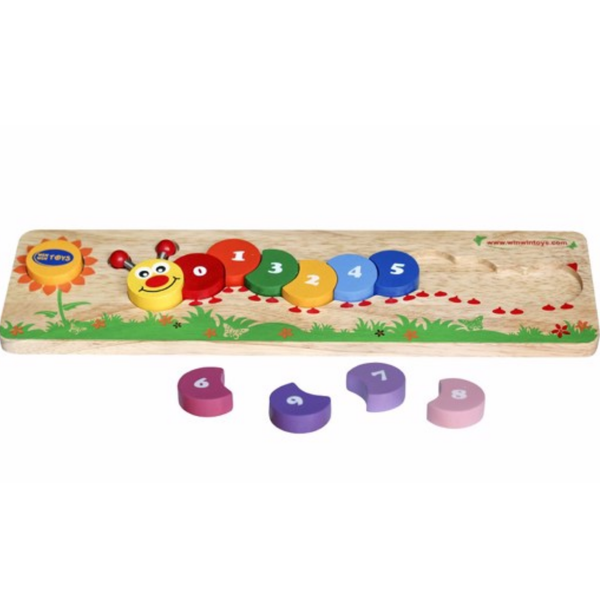  Đồ chơi xếp hình học số con sâu Winwin Toys 