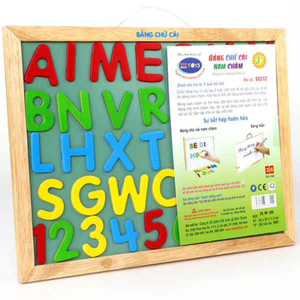  Đồ chơi bảng chữ cái nam châm Winwin Toys 