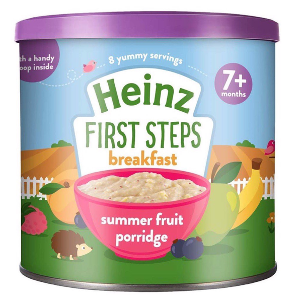  Cháo trái cây mùa hè Heinz dạng bột 240g (+7 tháng) 