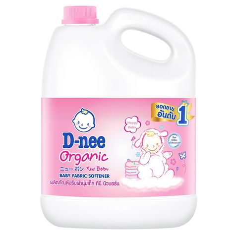  Nước xả mềm quần áo D-nee hồng 2800ml 