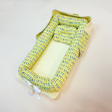  Đệm ngủ ngon di động cho bé (kèm gối lõm chống méo đầu) PK0790 - BabyOne 