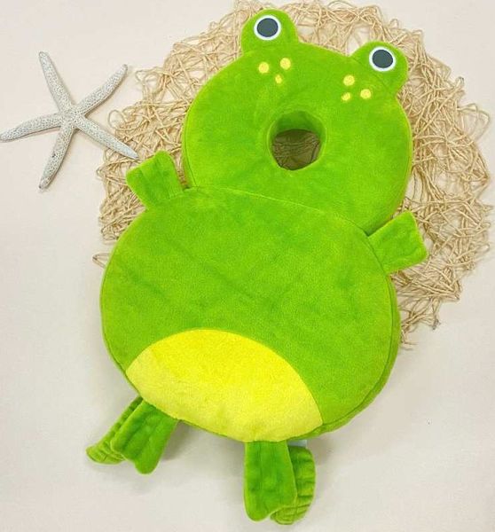  Gối bảo vệ đầu và lưng cho bé tập ngồi, tập đi hình chú Ếch con 1767 - HELLO BnB 