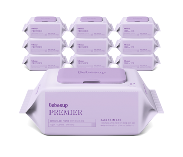  Khăn ướt Bebesup Premier (20 miếng / 70 miếng) 