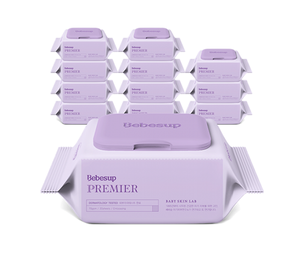  Khăn ướt Bebesup Premier (20 miếng / 70 miếng) 