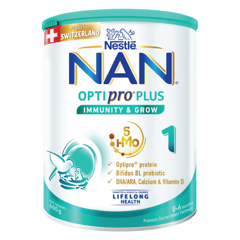  Sữa bột Nan Optipro Plus số 1 400g (0-6 tháng) 